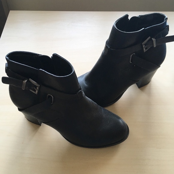 Black Heeled Boots - Picture 2 of 2